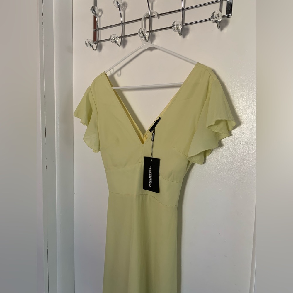PrettyLittleThing Yellow Dress